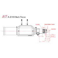 Apochromatický refraktor William Optics 103/710 ZenithStar 103 Red OTA