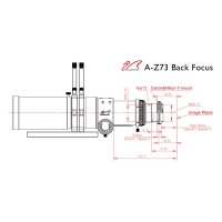 Apochromatický refraktor William Optics 73/430 ZenithStar 73 Gold OTA