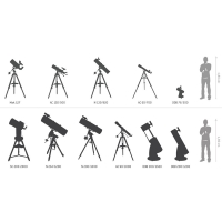 Hvězdářský dalekohled Omegon AC 80/400 AZ-3