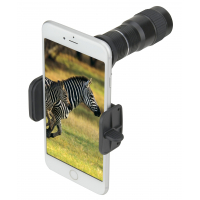 Monokulár Carson HookUpz™ Digiscoping Smartphone Adapter, 6x18mm Telephoto Lens Monocular,Tripod