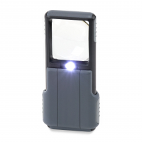 Zvětšovací sklo Carson MiniBrite™ 5x Power LED Lighted Slide-Out Aspheric Magnifier, Protective Sleeve