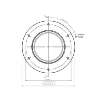 TS Optics M68 System - Adapter for ASA 3" Correctors to ZEISS Level M68 thread