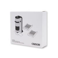 Mikroskop Carson MicroFlip™ 100x-250x LED/UV + Sada hotových preparátů 24 ks