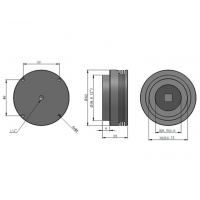 Barevná kamera ZWO ASI120MC-S USB3.0 High-speed Colour Camera - moon, planets, weather